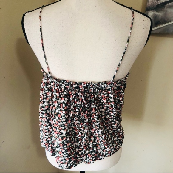Volcom Flowy Boho Floral Tank Top - Picture 9 of 11